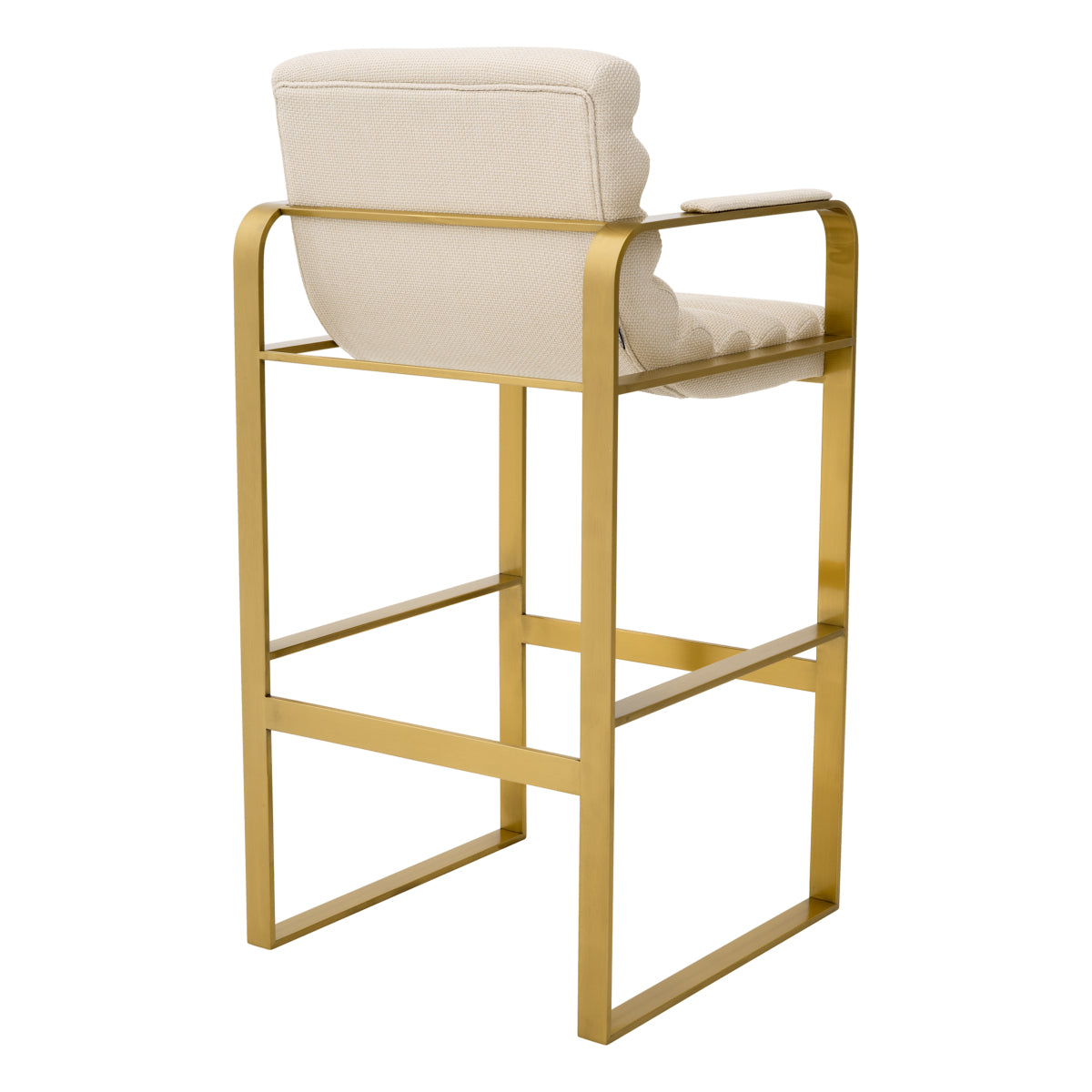 Padded Modern Bar Stool Olsen | Eichholtz Miami