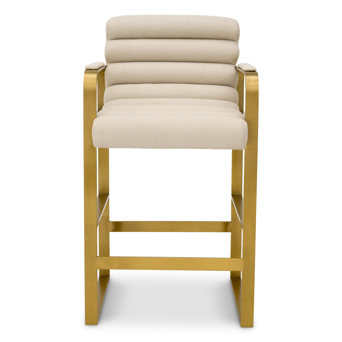 Padded Modern Counter Stool Olsen | Eichholtz Miami