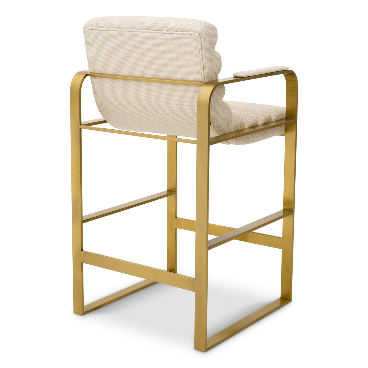 Padded Modern Counter Stool Olsen | Eichholtz Miami