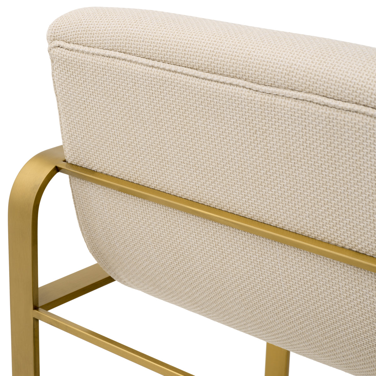 Padded Modern Counter Stool Olsen | Eichholtz Miami