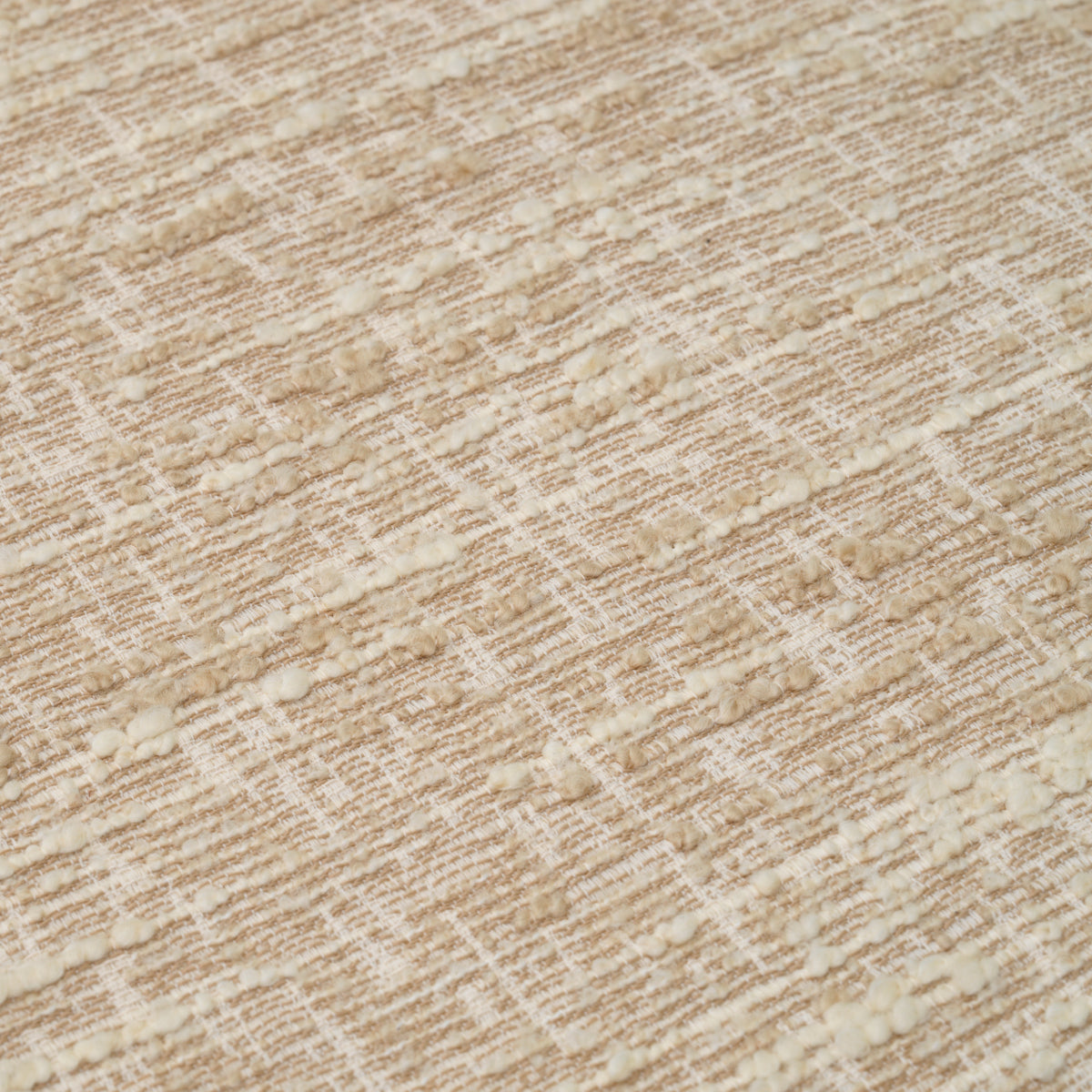 Boucle Tufted Fringe Stool Dorantes | Eichholtz Miami