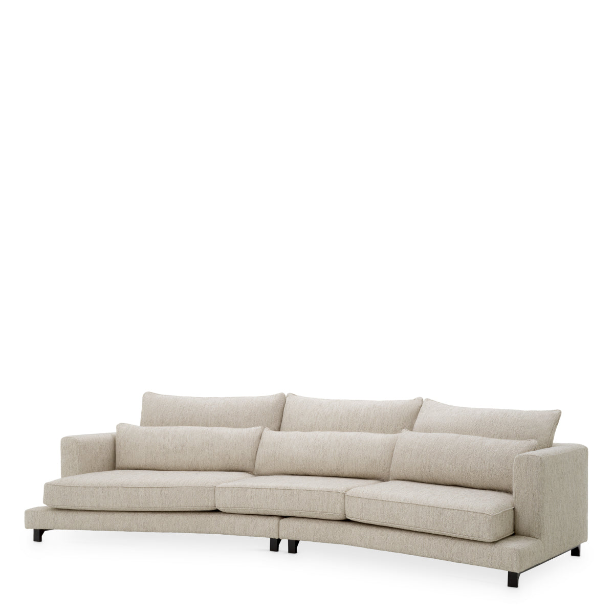 Light Gray Fabric Sofa Savarana