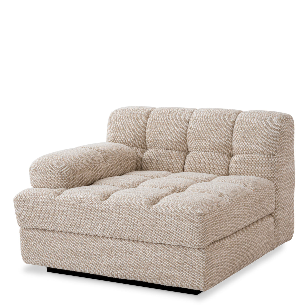 Sand Channeled Modular Sofa Dean | Eichholtz Miami