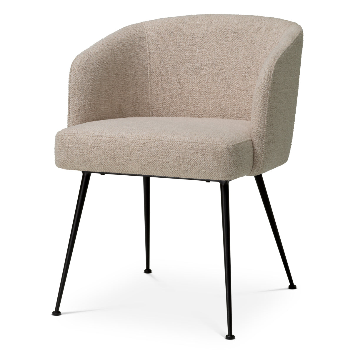 Fabric Upholstered Dining Armchair Aiden | Eichholtz Miami