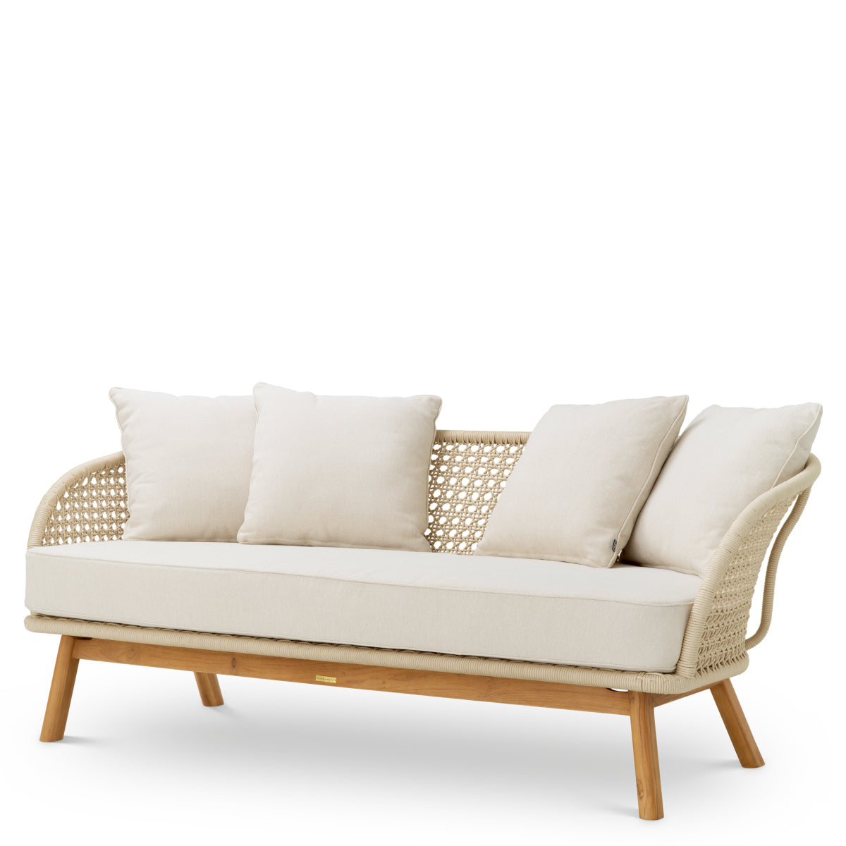 Teak Outdoor Sofa Trinity | Eichholtz Miami