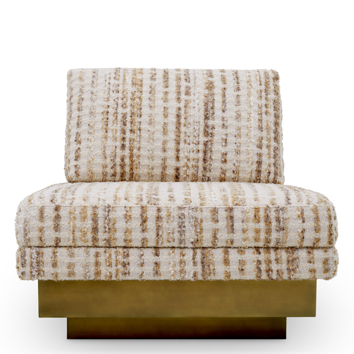 Beige Fabric Lounge Chair Rubina | Eichholtz Miami