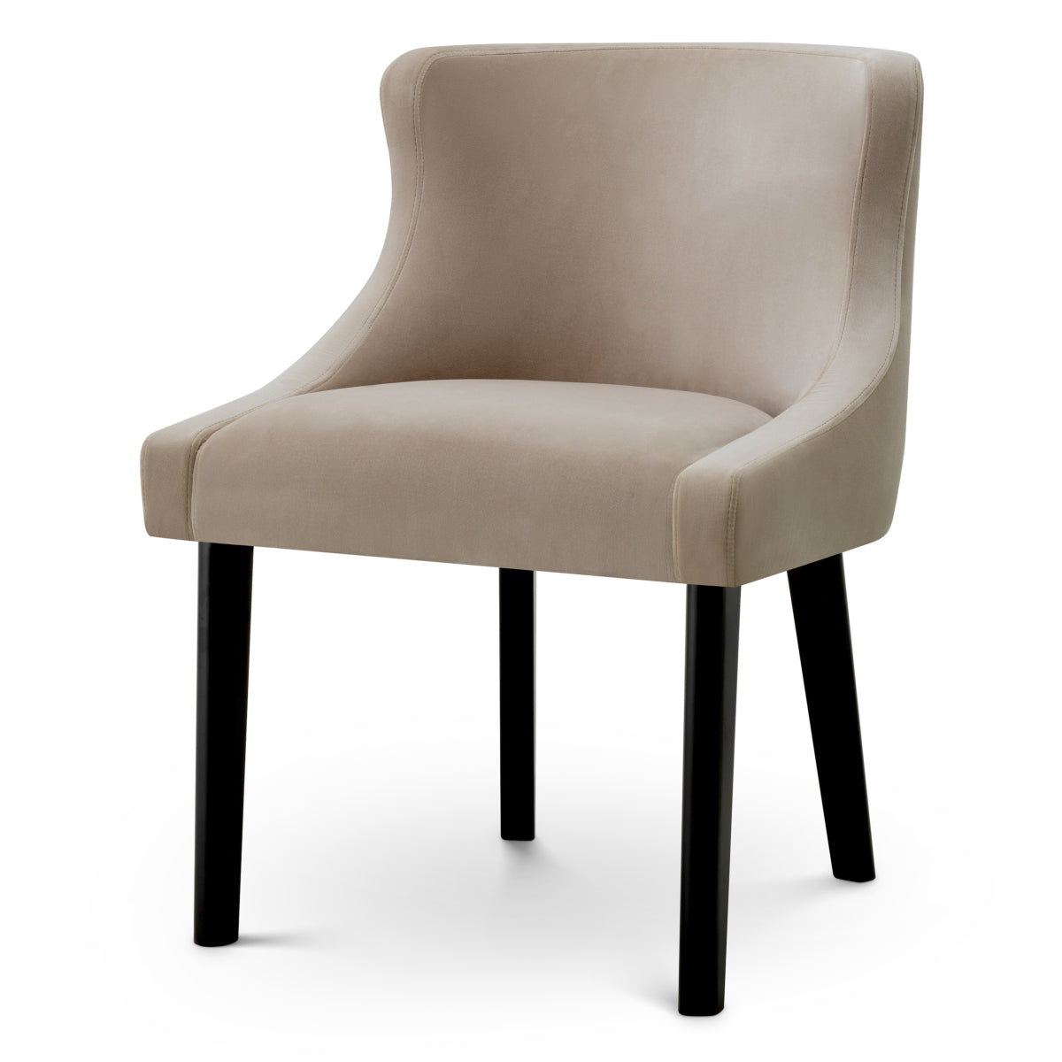 Velvet Dining Chair Chavelle | Eichholtz Miami