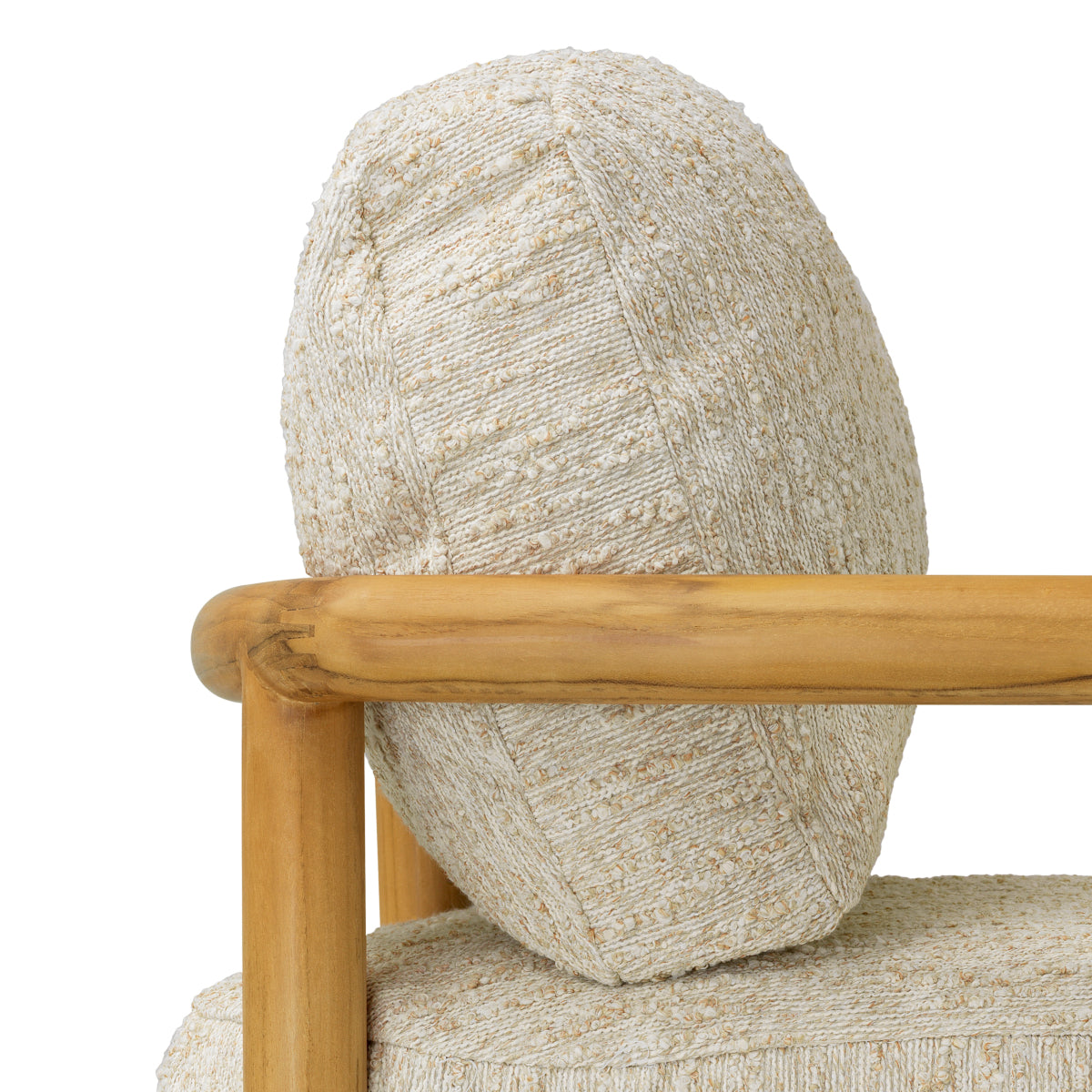 Natural Teak Outdoor Chair Ombria | Eichholtz Miami