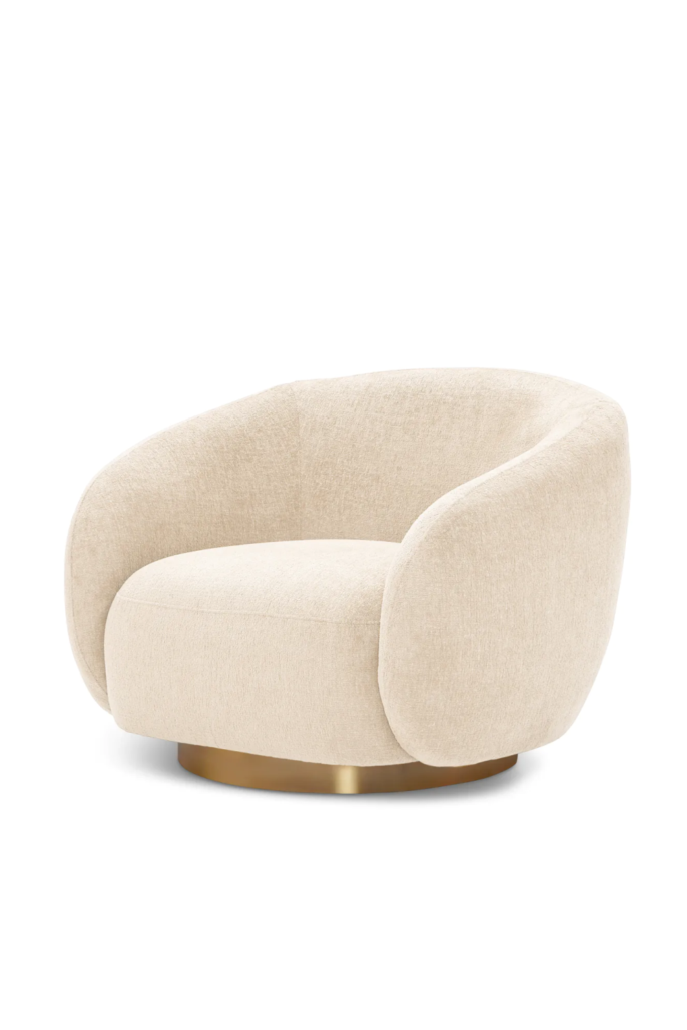 Upholstered Lounge Swivel Chair Brice | Eichholtz Miami