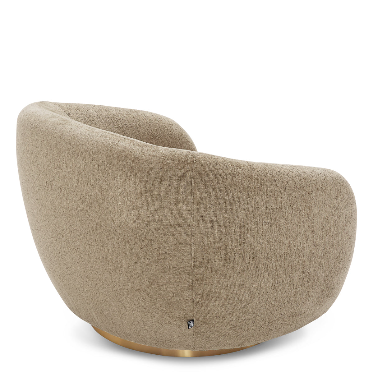 Upholstered Lounge Swivel Chair Brice | Eichholtz Miami