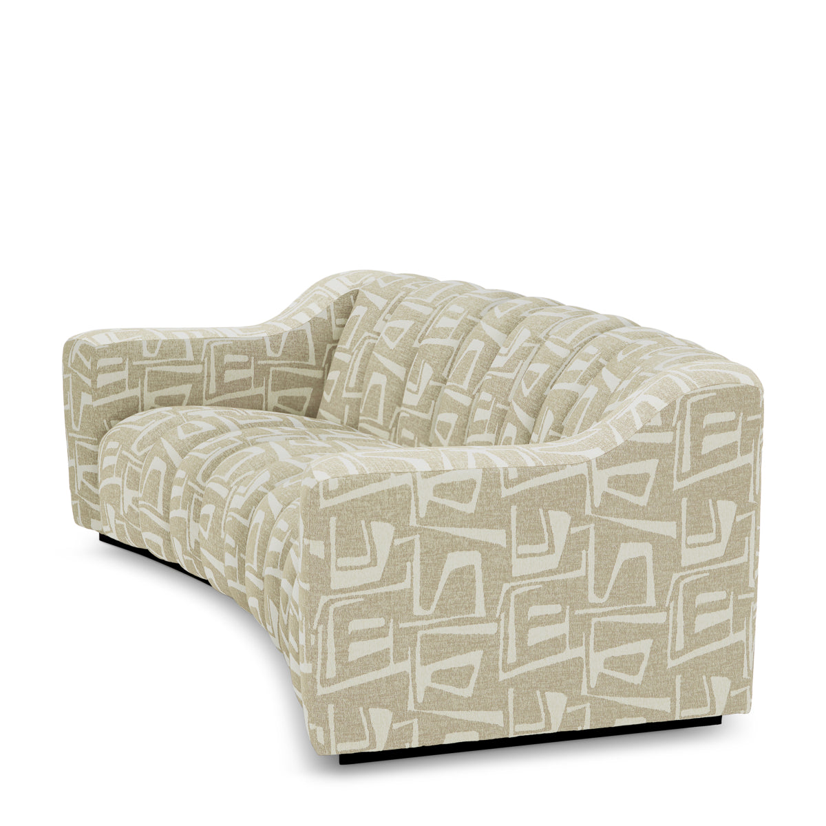 Channeled Upholstered Sofa S Kelly | B | Eichholtz Miami