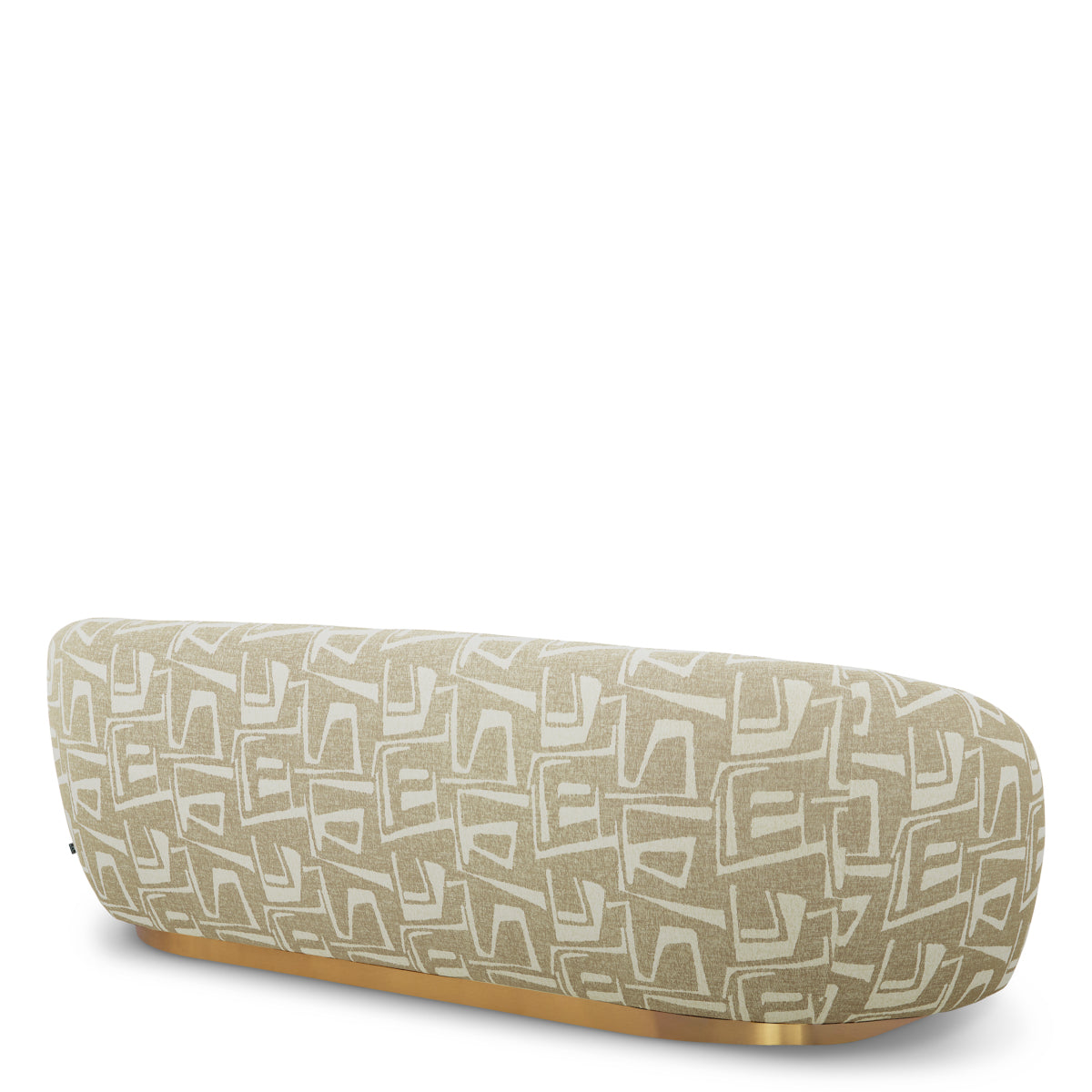 Brass Base Upholstered Sofa Brice | B | Eichholtz Miami