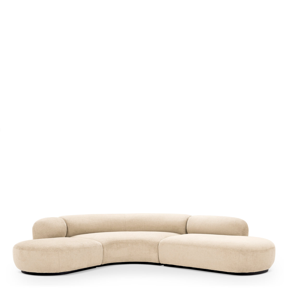 Upholstered Curved Sofa L Björn | C | Eichholtz Miami