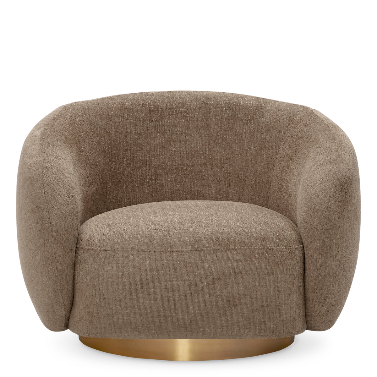 Upholstered Lounge Swivel Chair Brice | Eichholtz Miami