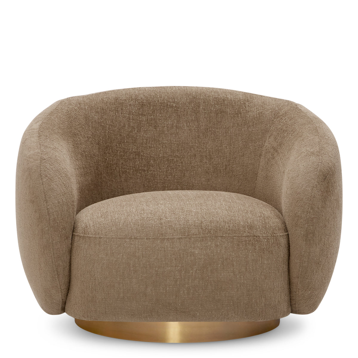 Upholstered Lounge Swivel Chair Brice | Eichholtz Miami