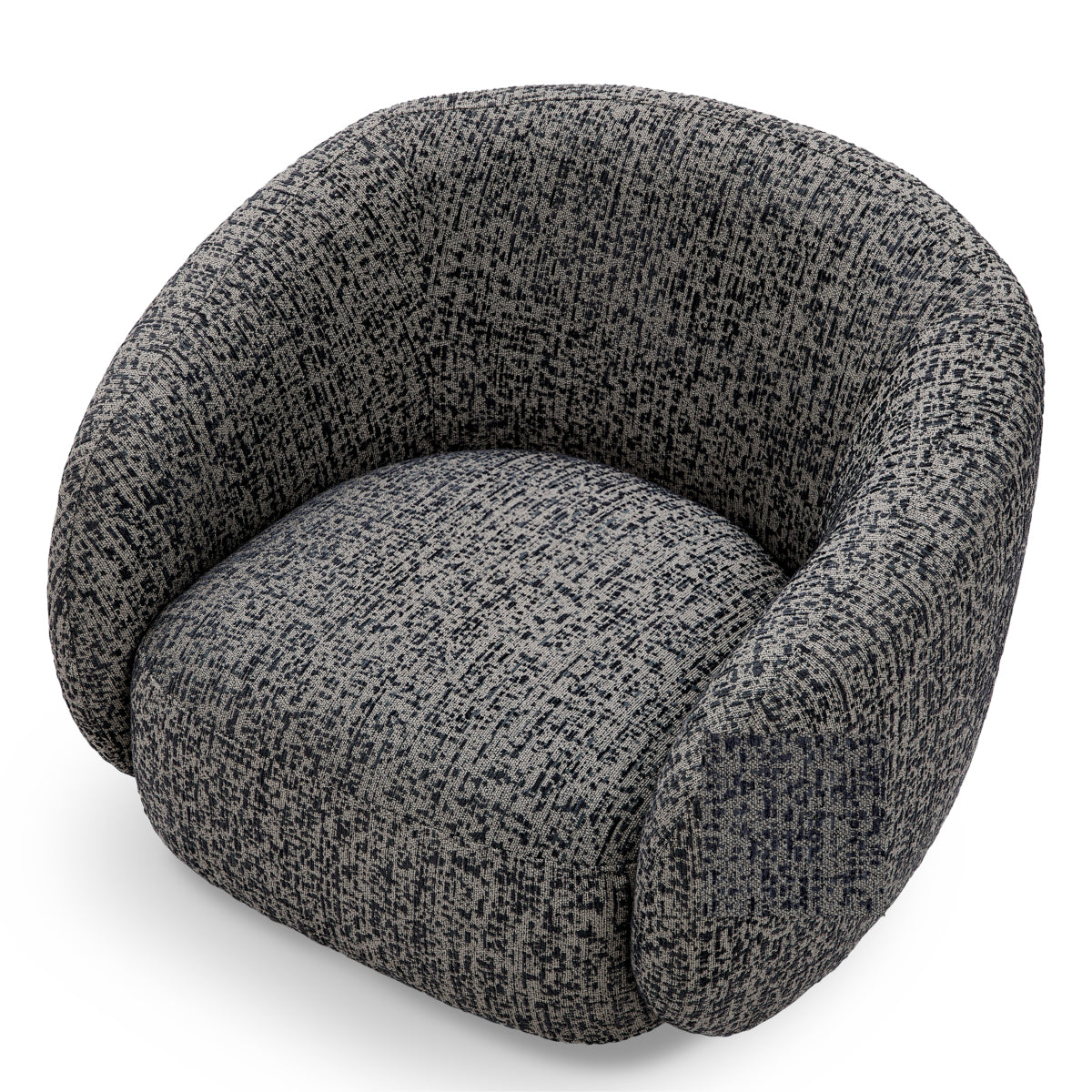 Upholstered Lounge Swivel Chair Brice | Eichholtz Miami