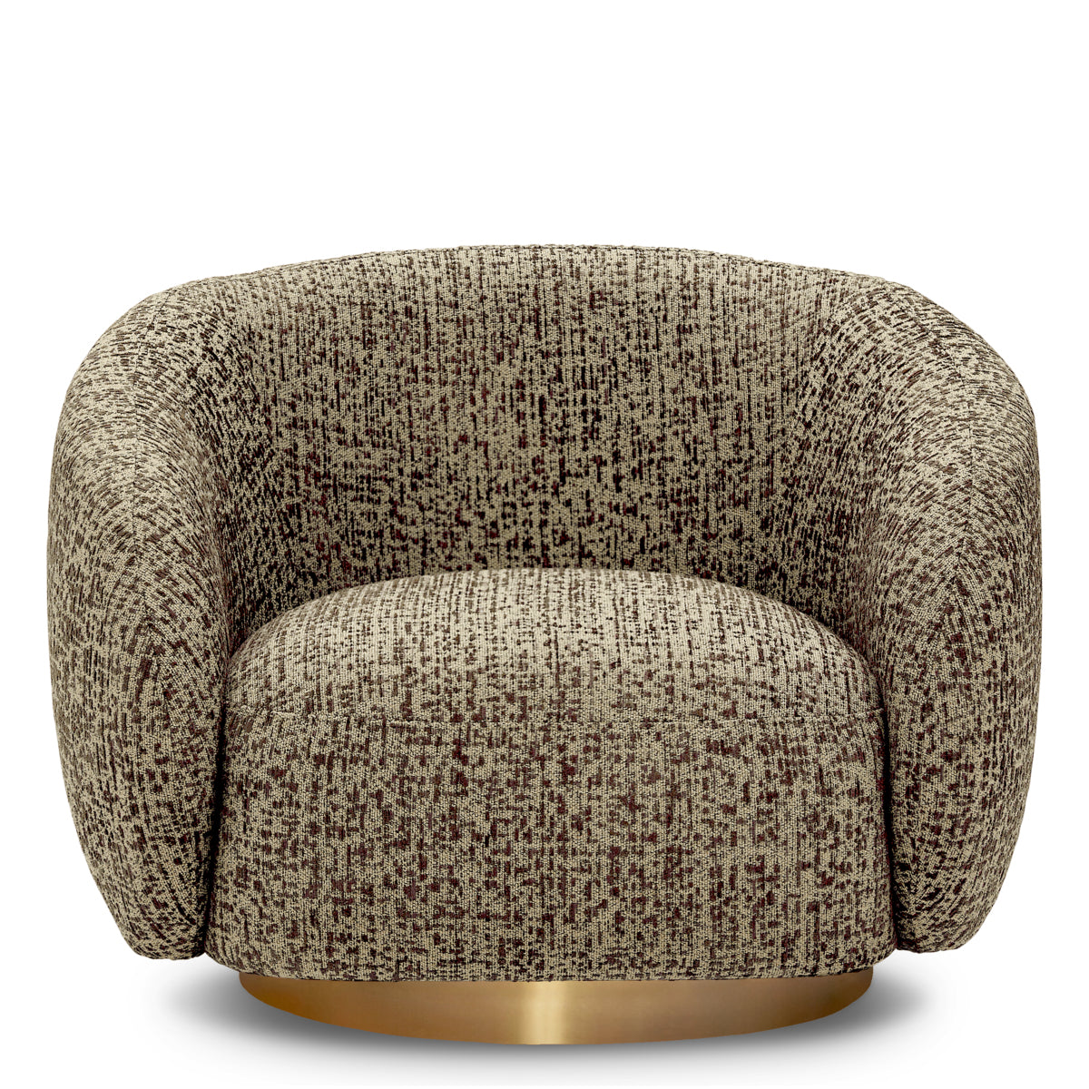 Upholstered Lounge Swivel Chair Brice | Eichholtz Miami
