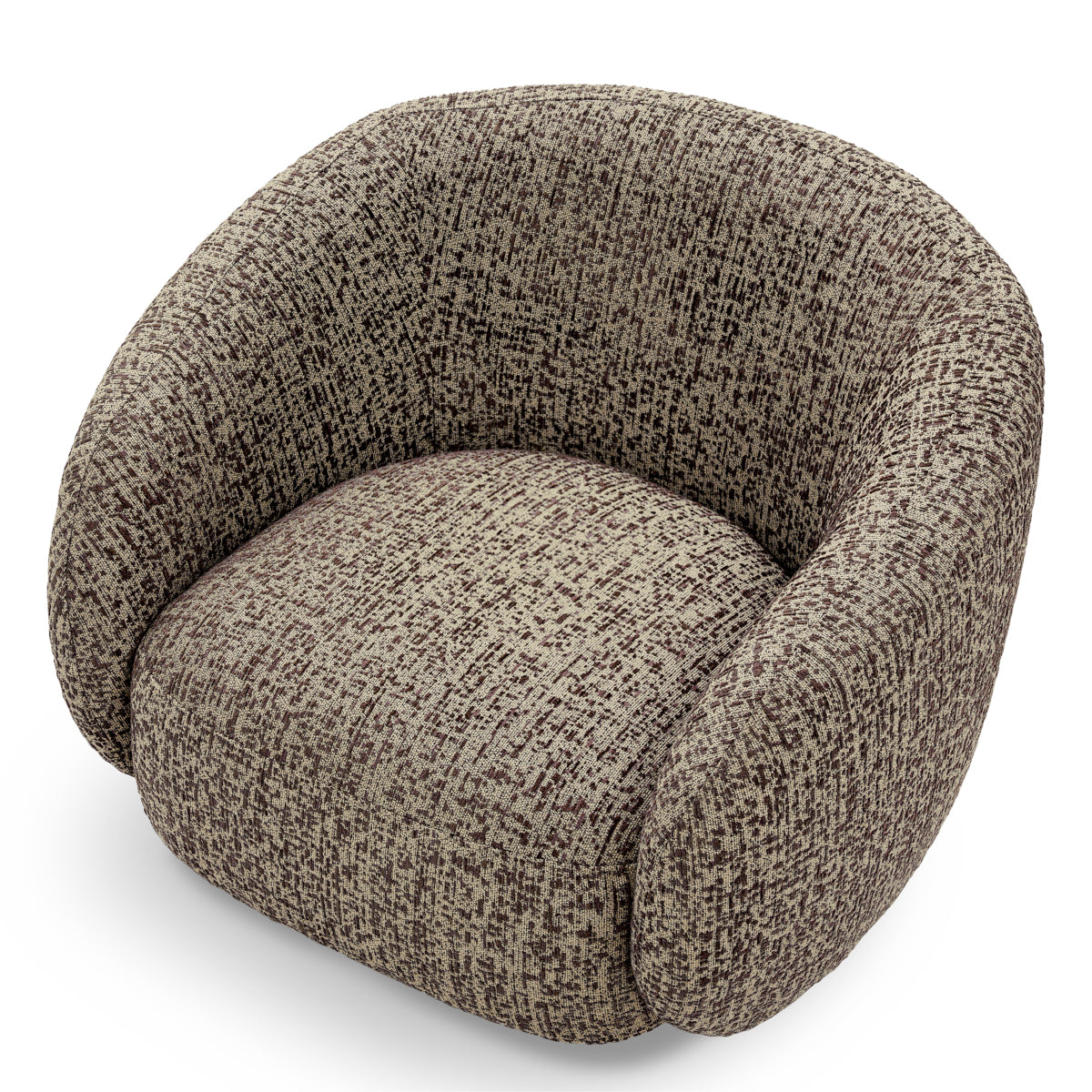Upholstered Lounge Swivel Chair Brice | Eichholtz Miami
