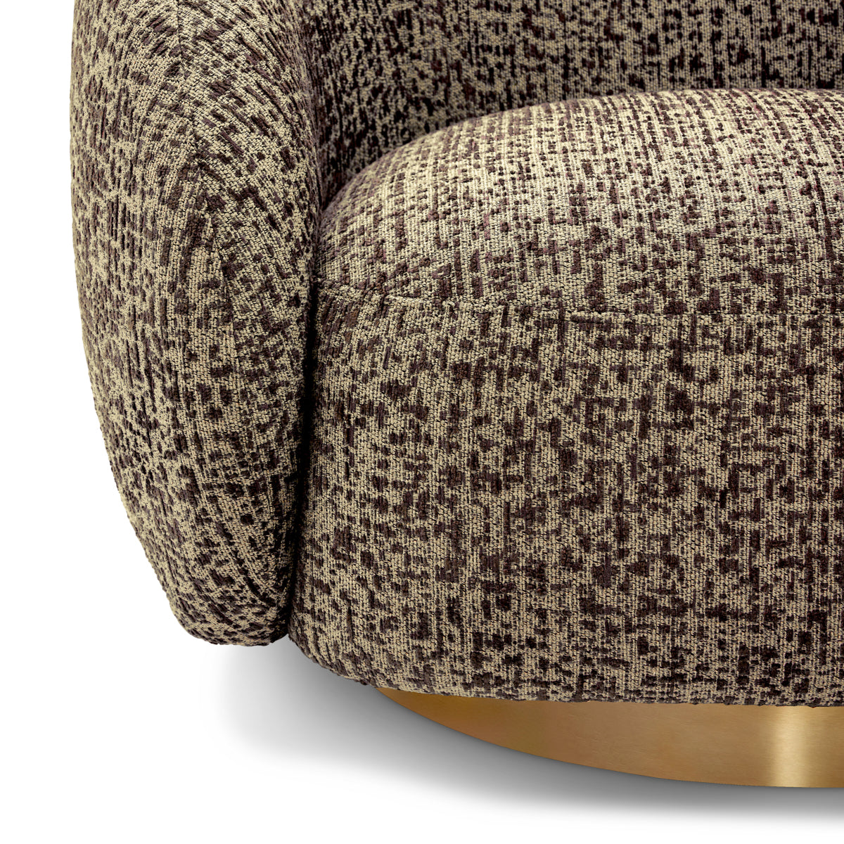 Upholstered Lounge Swivel Chair Brice | Eichholtz Miami