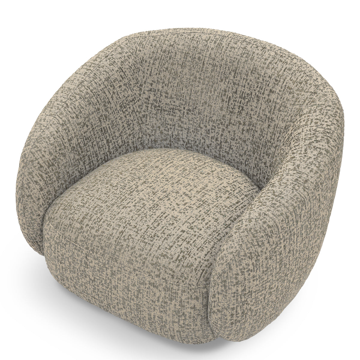 Upholstered Lounge Swivel Chair Brice | Eichholtz Miami