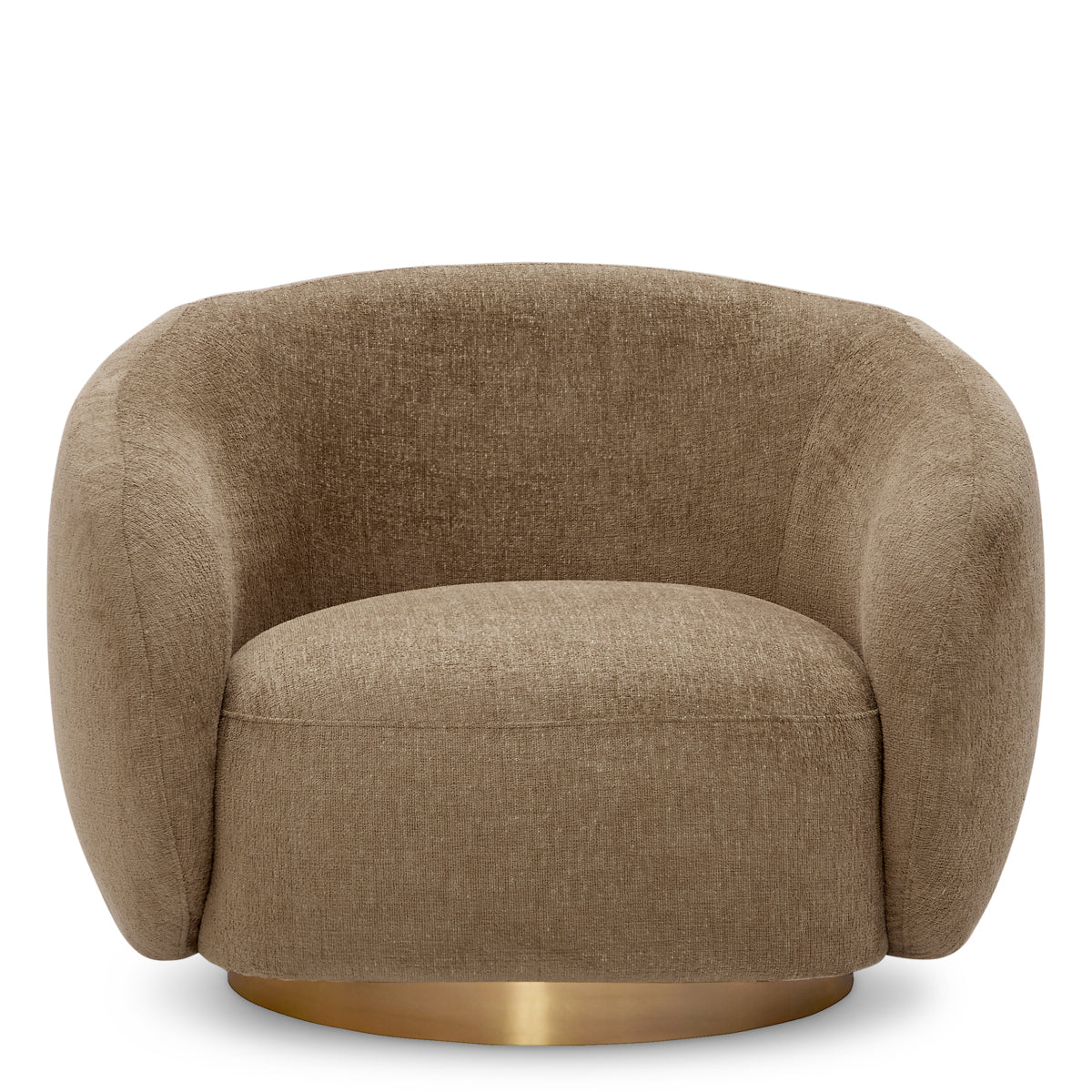 Upholstered Lounge Swivel Chair Brice | Eichholtz Miami