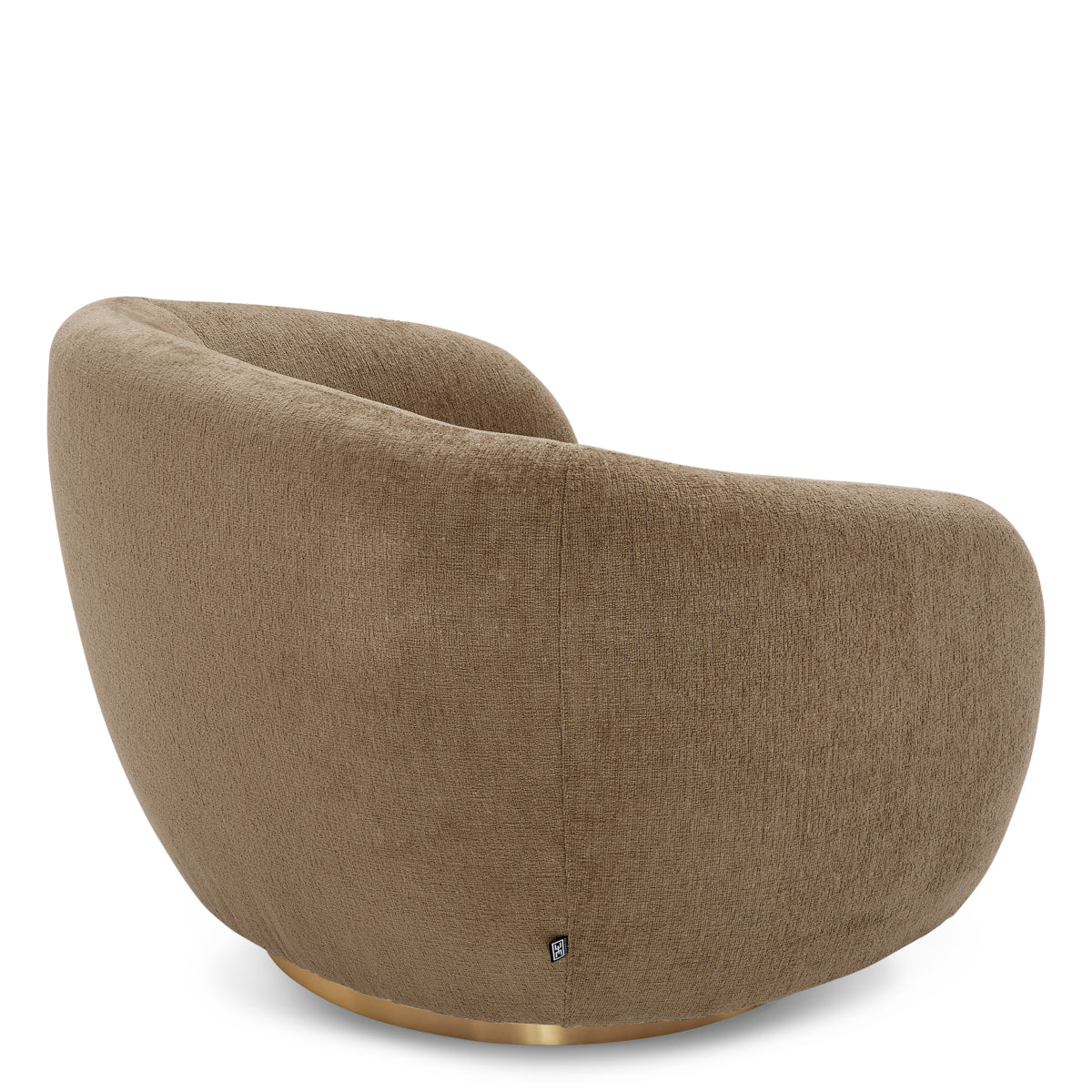 Upholstered Lounge Swivel Chair Brice | Eichholtz Miami