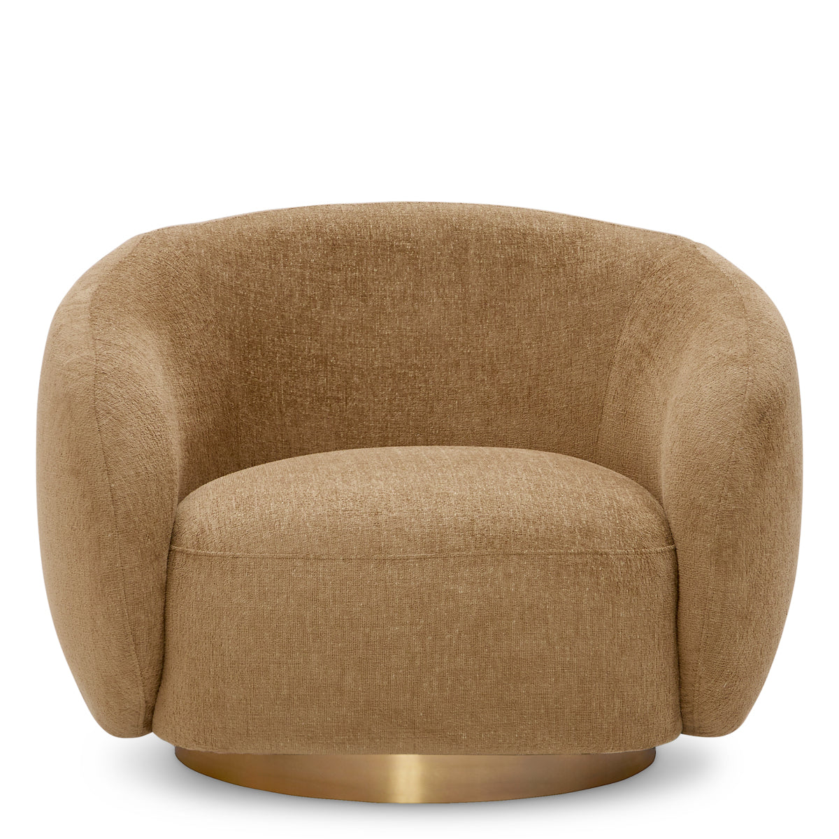 Upholstered Lounge Swivel Chair Brice | Eichholtz Miami
