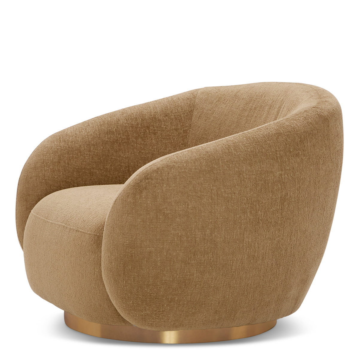 Upholstered Lounge Swivel Chair Brice | Eichholtz Miami