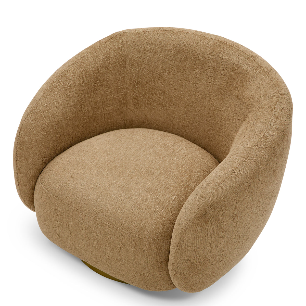 Upholstered Lounge Swivel Chair Brice | Eichholtz Miami