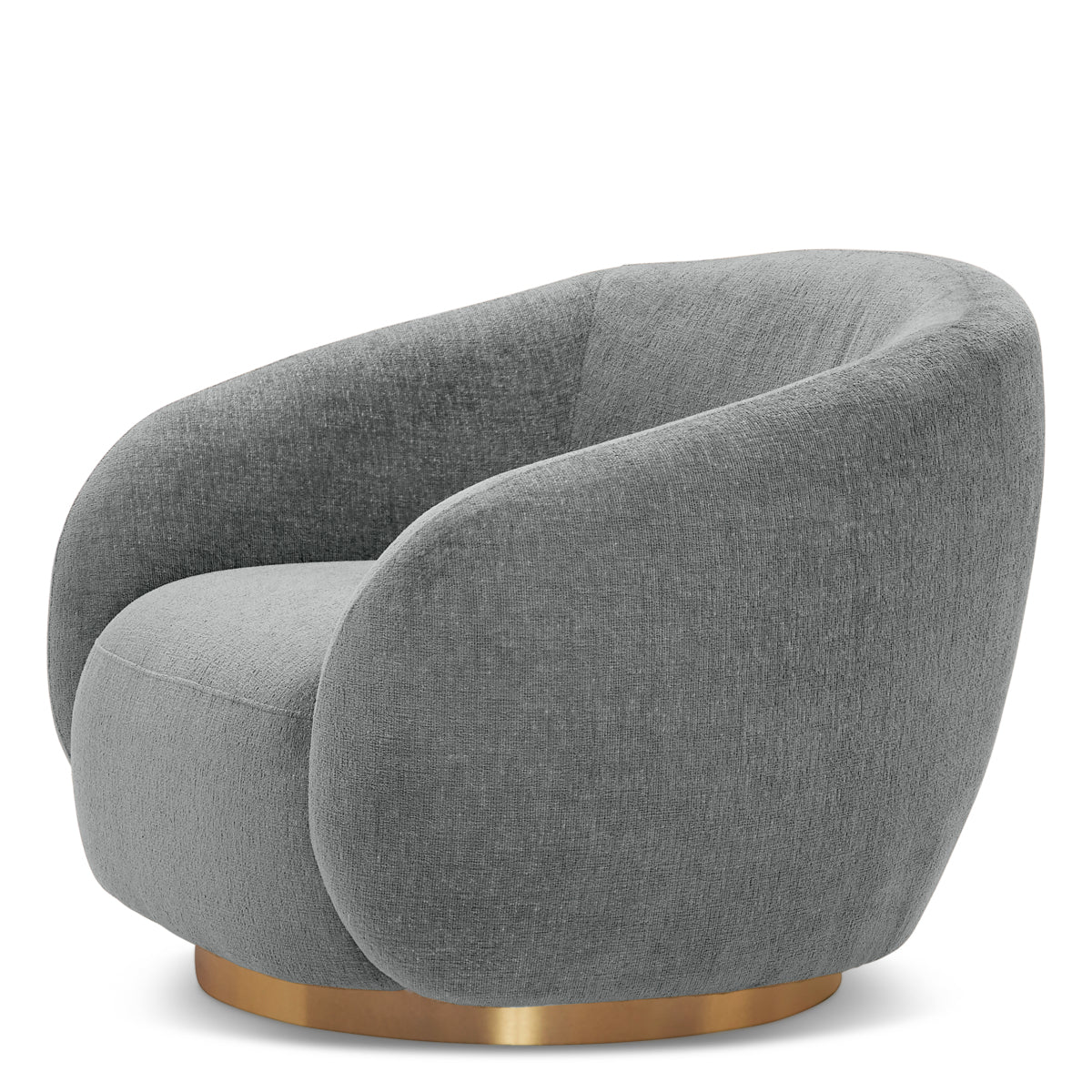 Upholstered Lounge Swivel Chair Brice | Eichholtz Miami