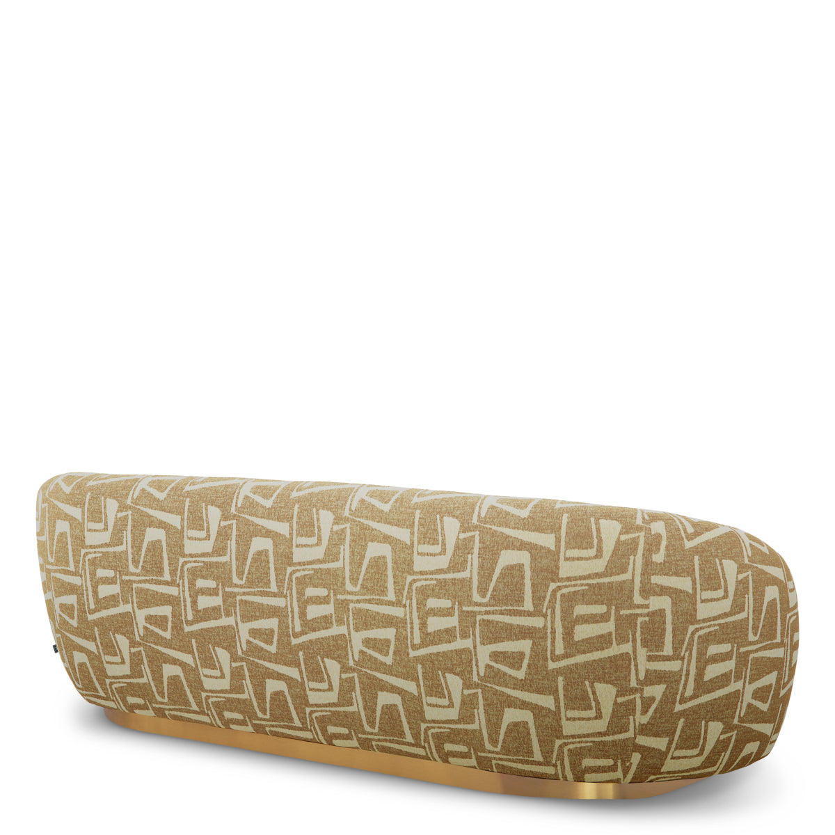 Brass Base Upholstered Sofa Brice | B | Eichholtz Miami
