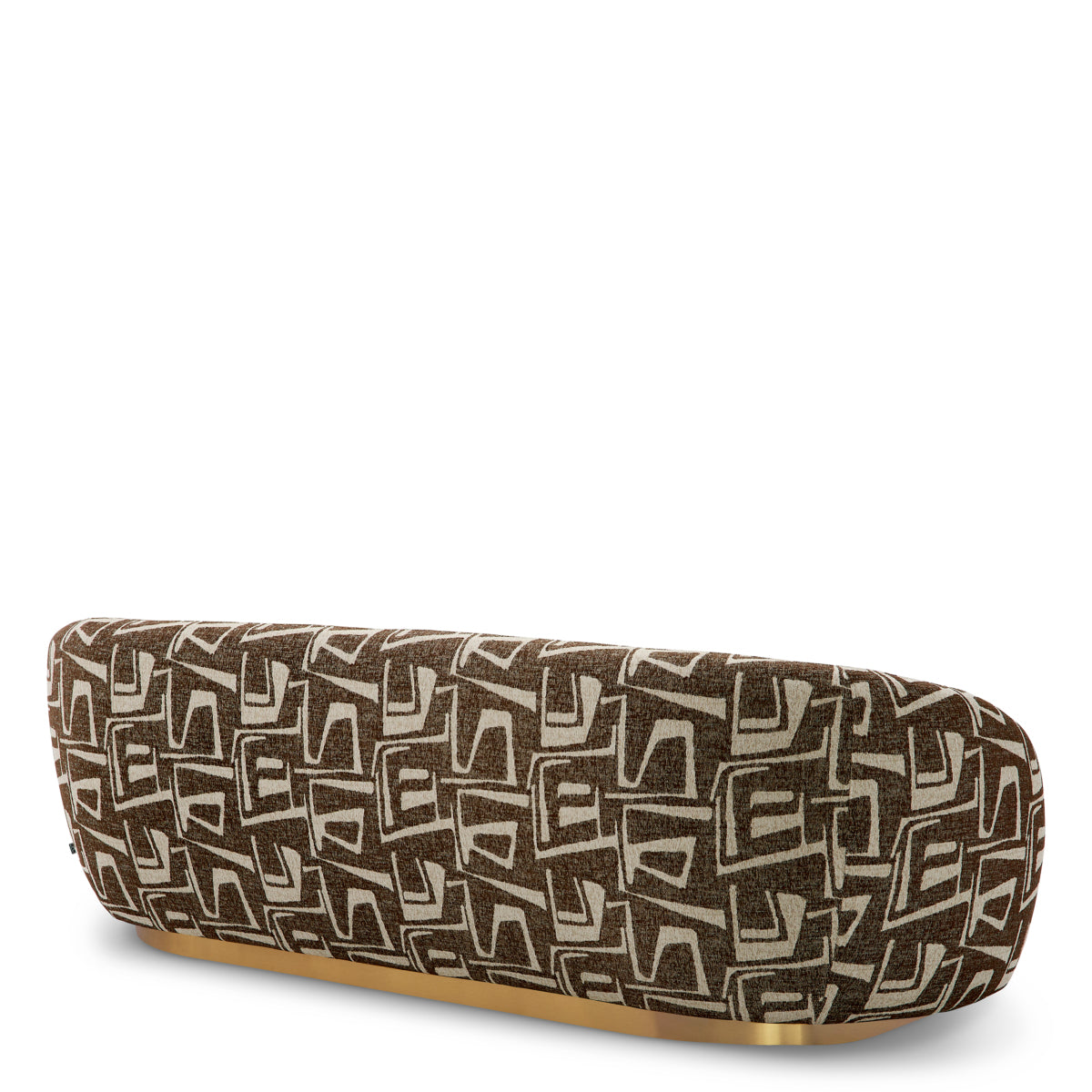 Brass Base Upholstered Sofa Brice | B | Eichholtz Miami