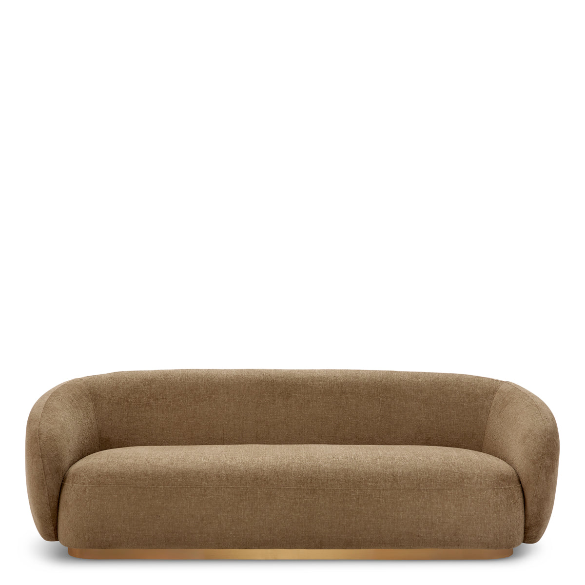 Brass Base Upholstered Sofa Brice | A | Eichholtz Miami