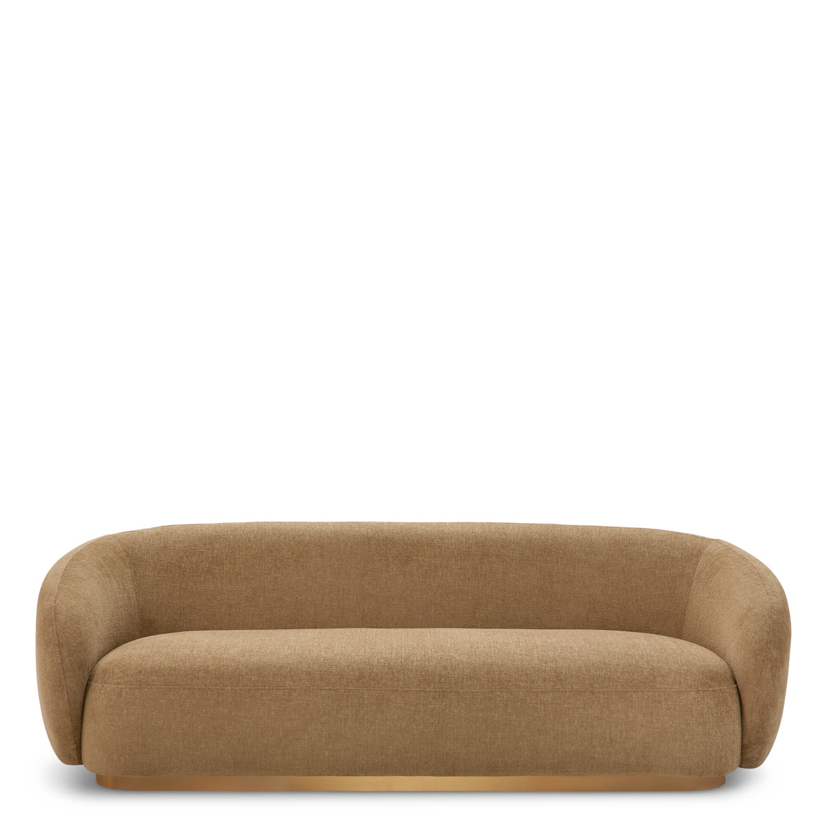 Brass Base Upholstered Sofa Brice | A | Eichholtz Miami