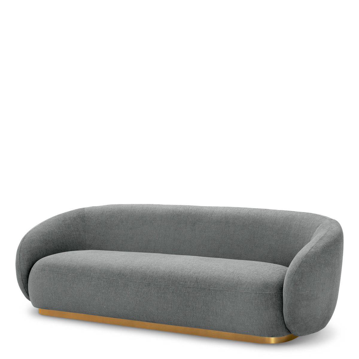 Brass Base Upholstered Sofa Brice | A | Eichholtz Miami