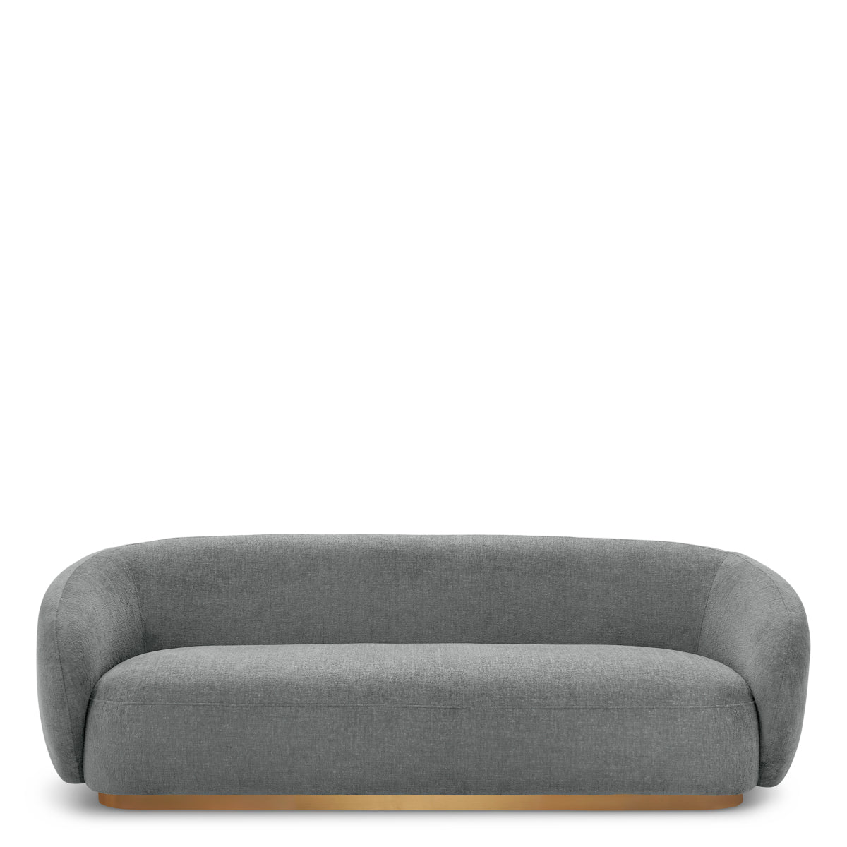 Brass Base Upholstered Sofa Brice | A | Eichholtz Miami