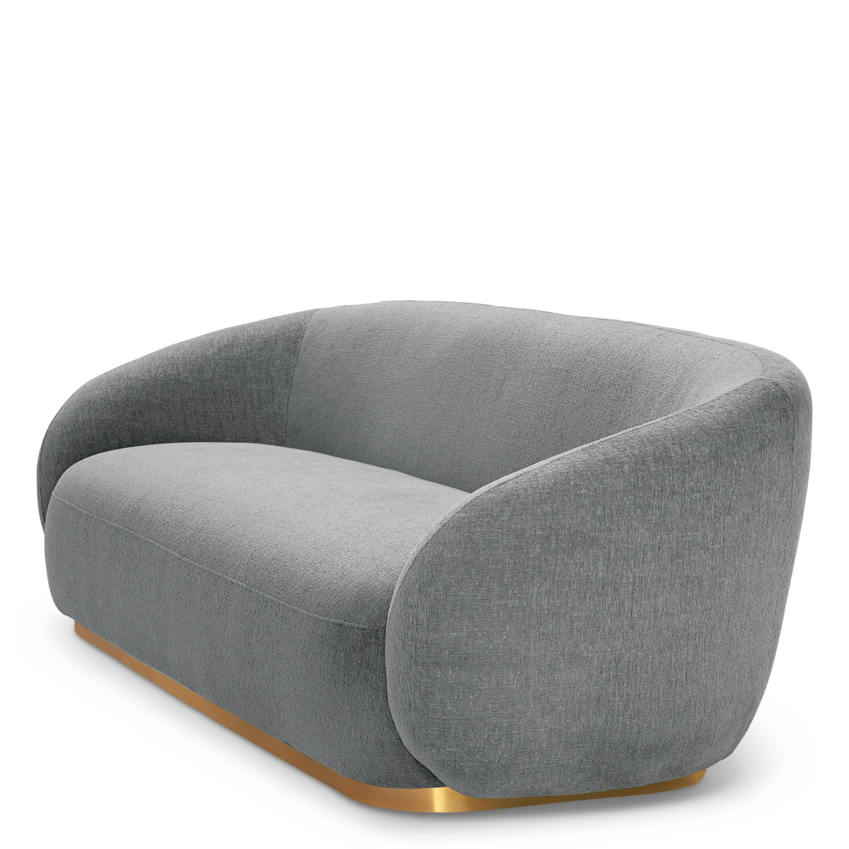 Brass Base Upholstered Sofa Brice | A | Eichholtz Miami
