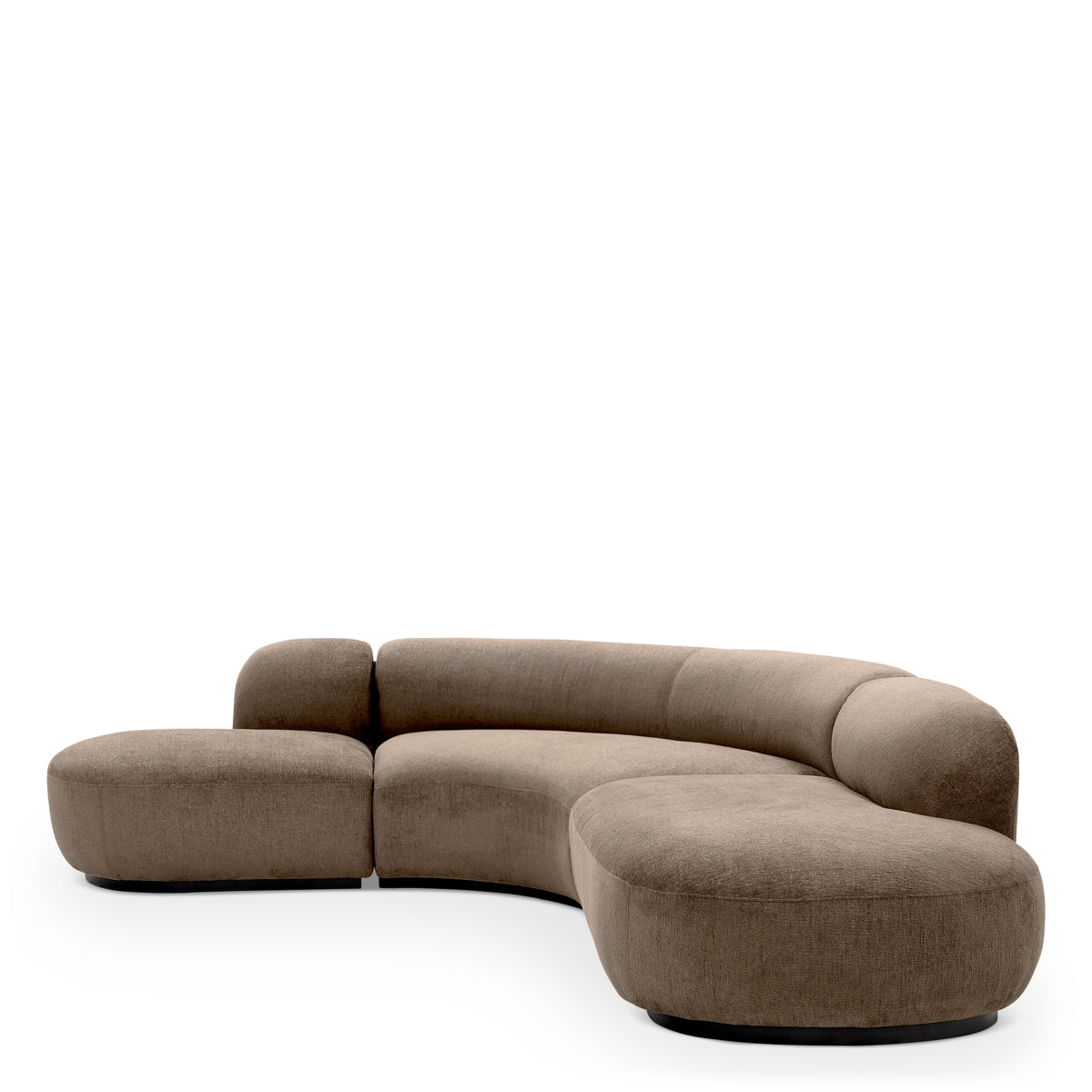 Upholstered Curved Sofa L Björn | C | Eichholtz Miami