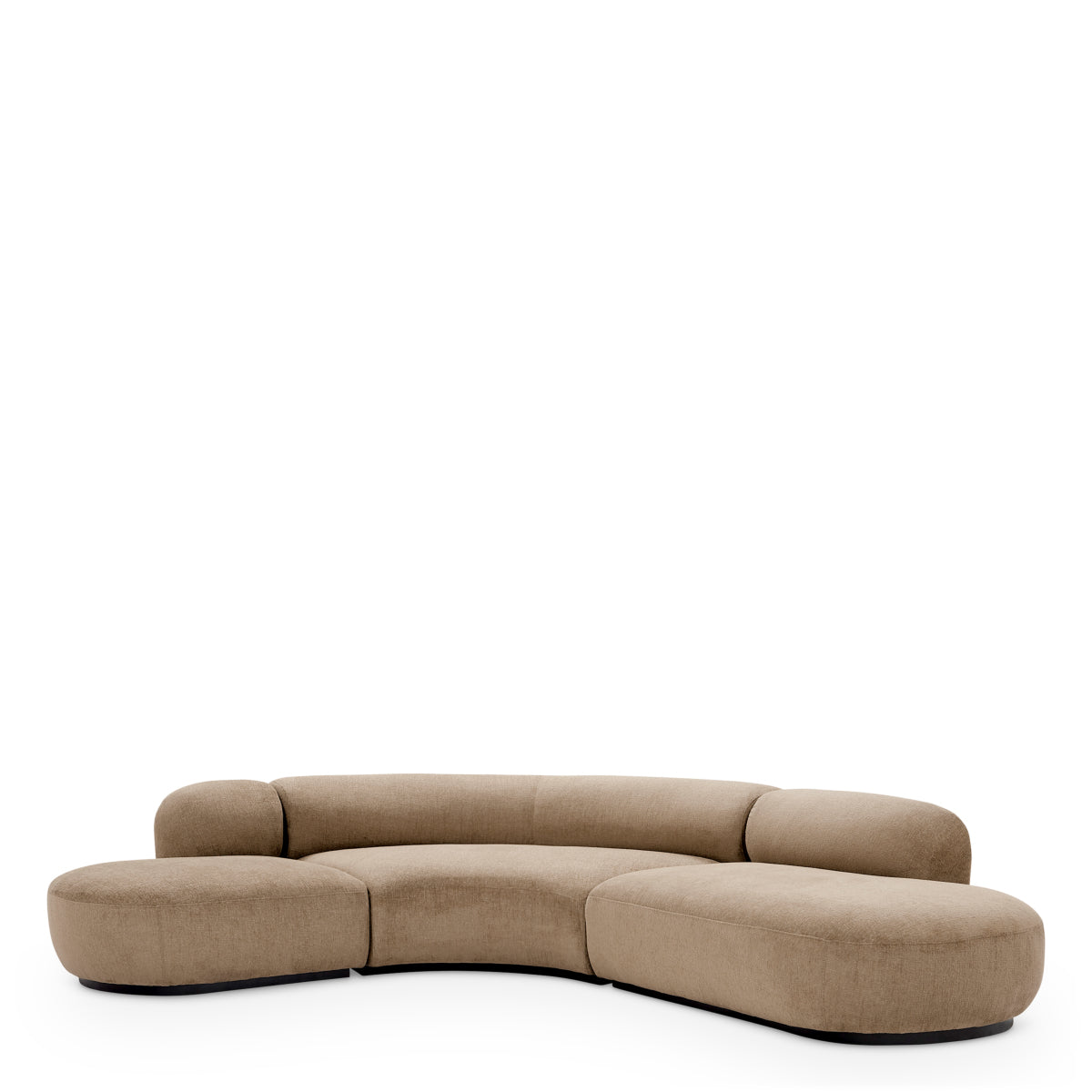Upholstered Curved Sofa L Björn | C | Eichholtz Miami