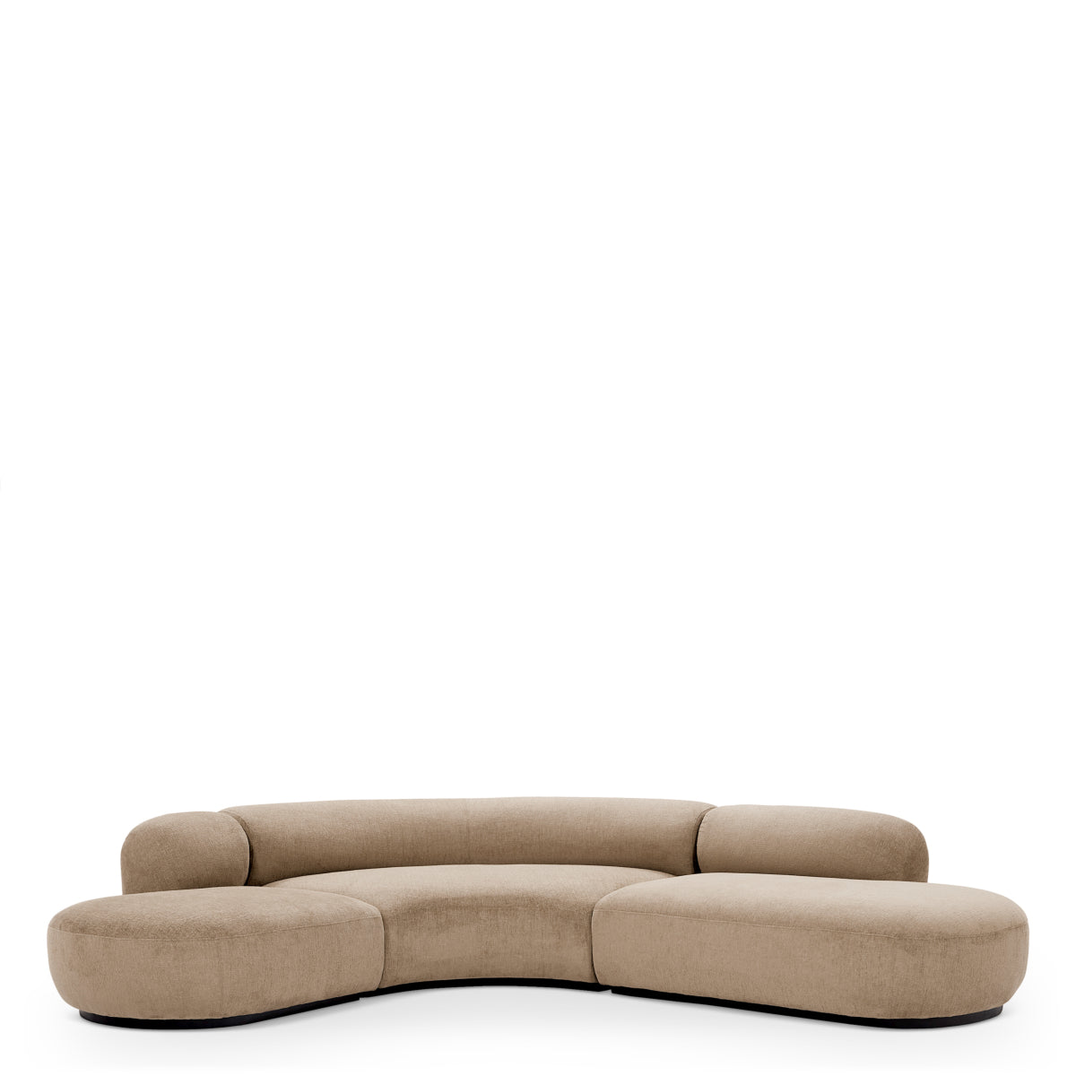 Upholstered Curved Sofa L Björn | C | Eichholtz Miami