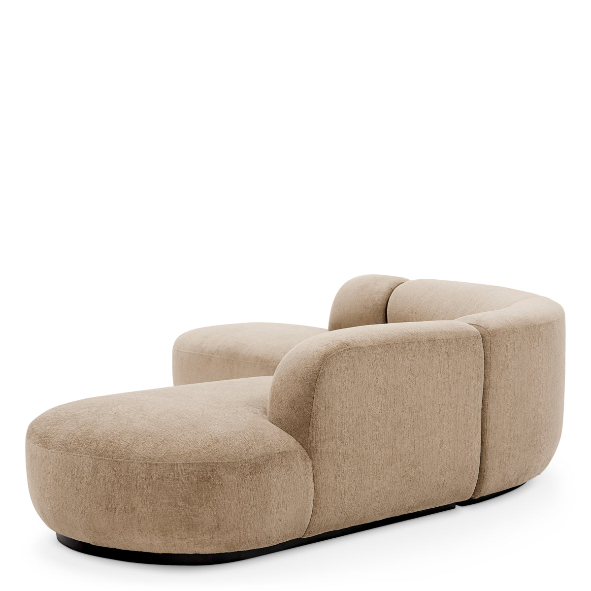 Upholstered Curved Sofa L Björn | C | Eichholtz Miami