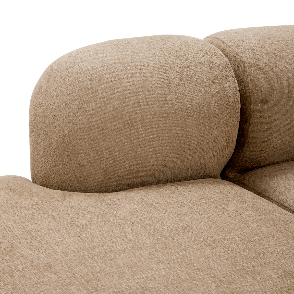 Upholstered Curved Sofa L Björn | C | Eichholtz Miami