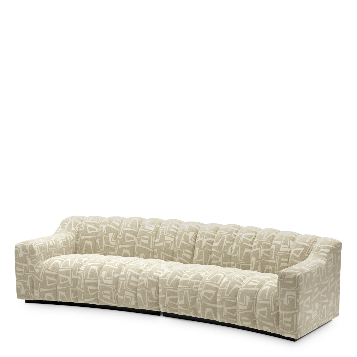 Channel Stitched Sofa L Kelly | B