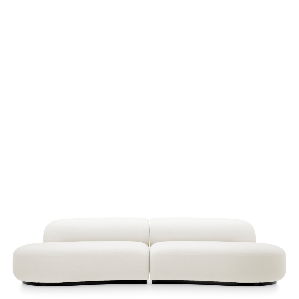 Fabric Curved Sofa S Bjorn | A | Eichholtz Miami