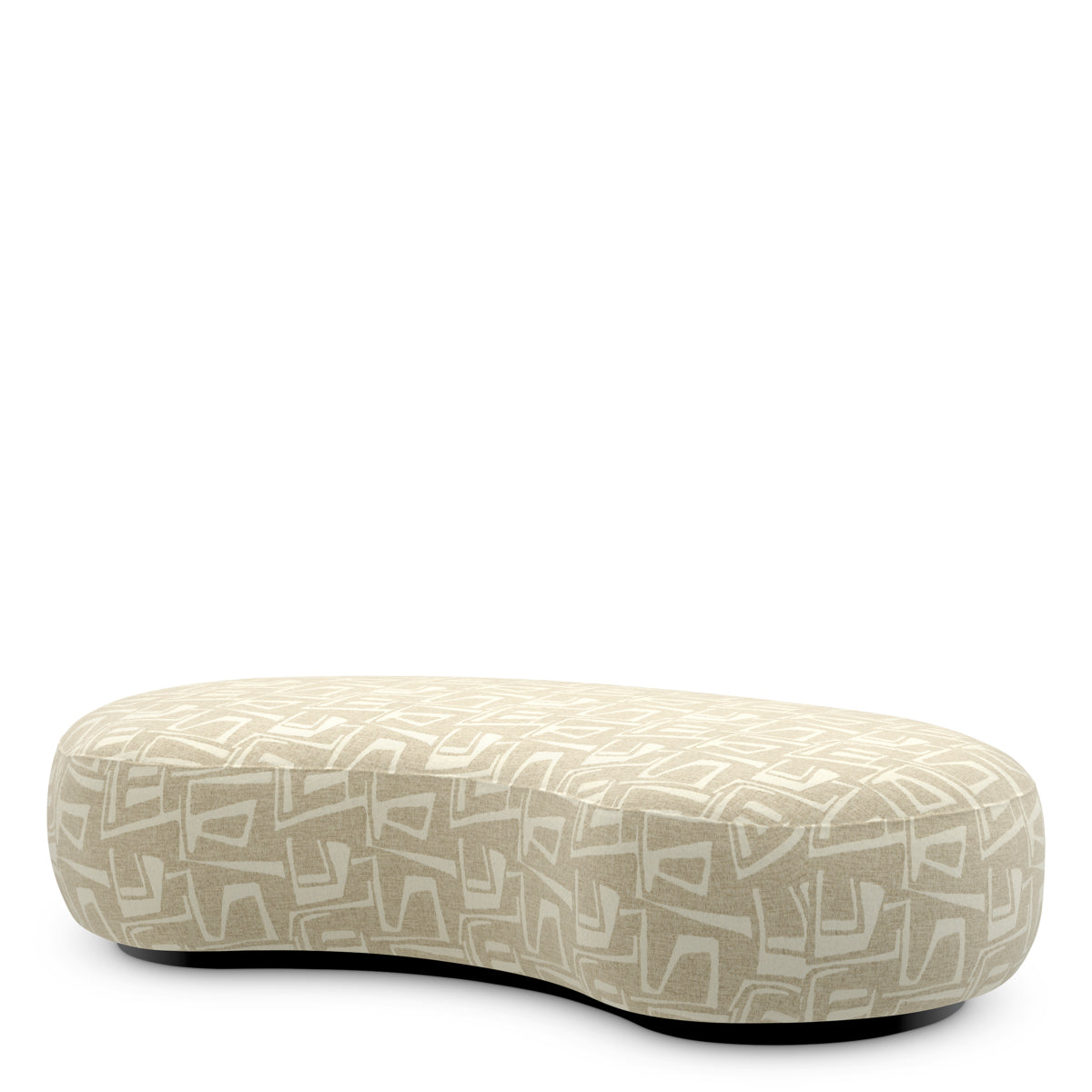 Soft Curved Bench Björn | Eichholtz Miami