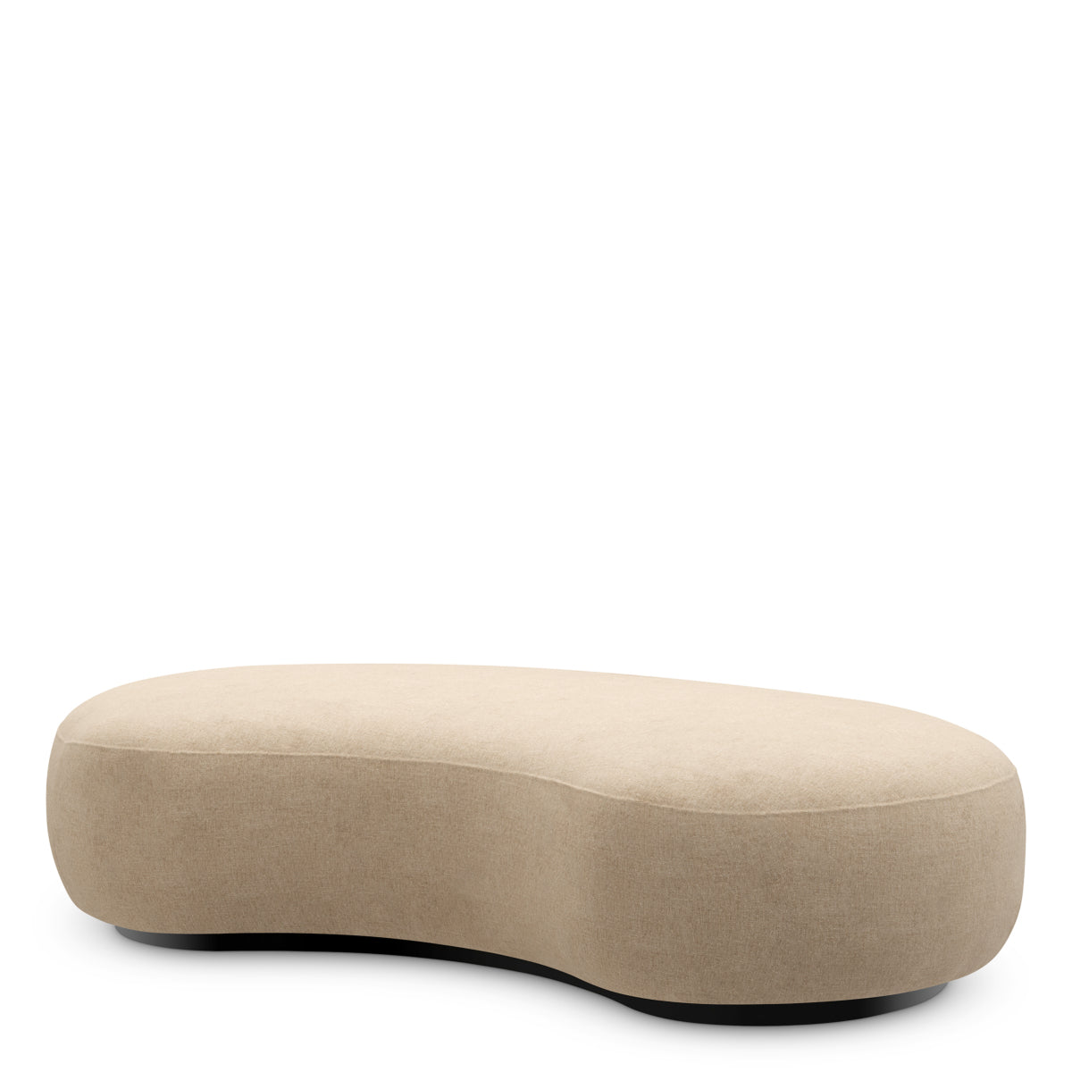 Soft Curved Bench Björn | Eichholtz Miami
