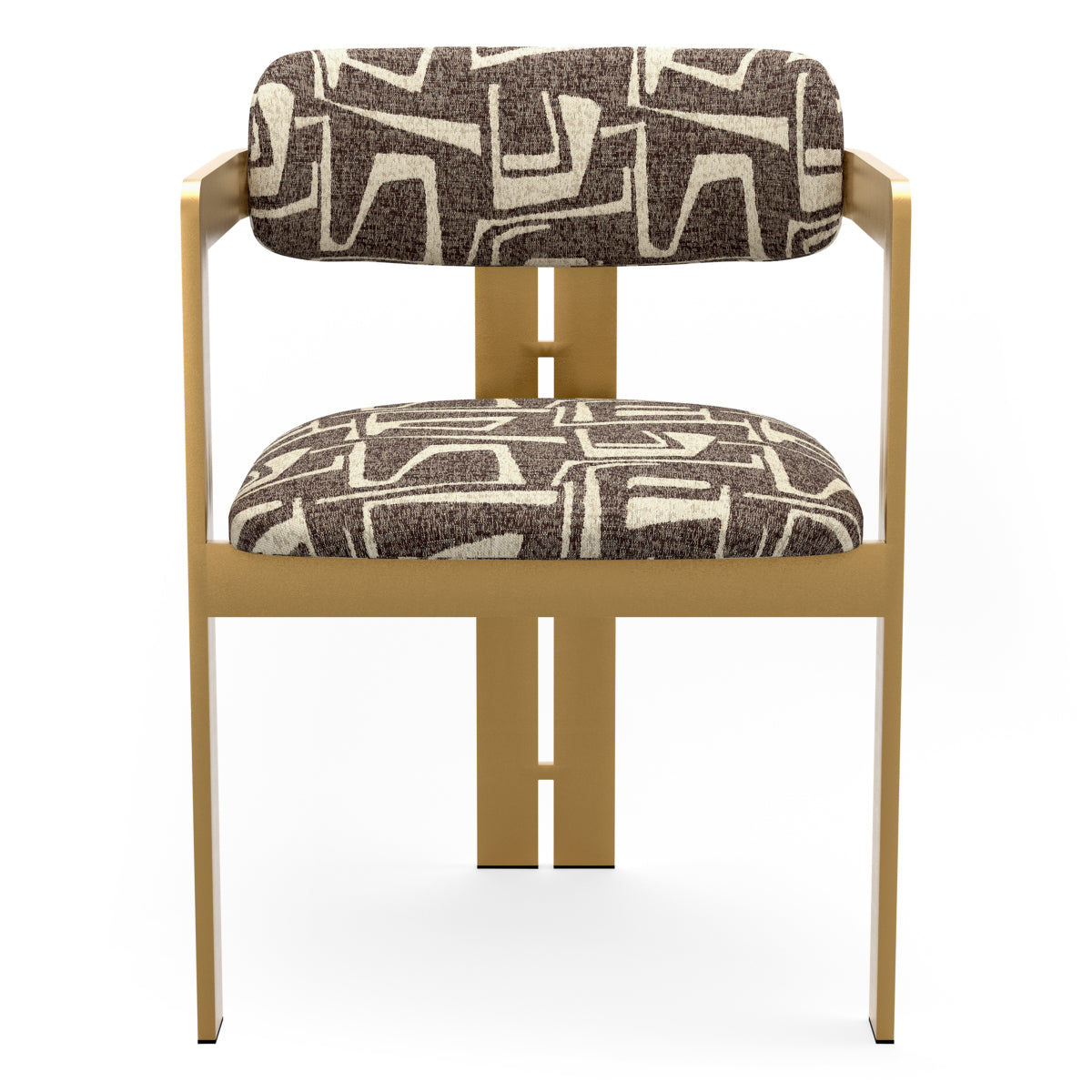 Brass Framed Dining Chair Donato | Eichholtz Miami