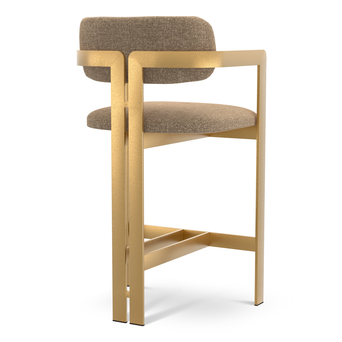 Rounded Back Counter Stool Donato | A | Eichholtz Miami