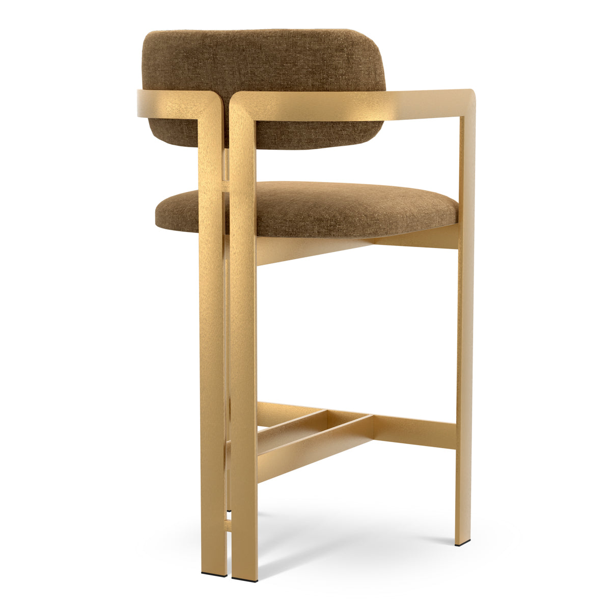 Rounded Back Counter Stool Donato | A | Eichholtz Miami