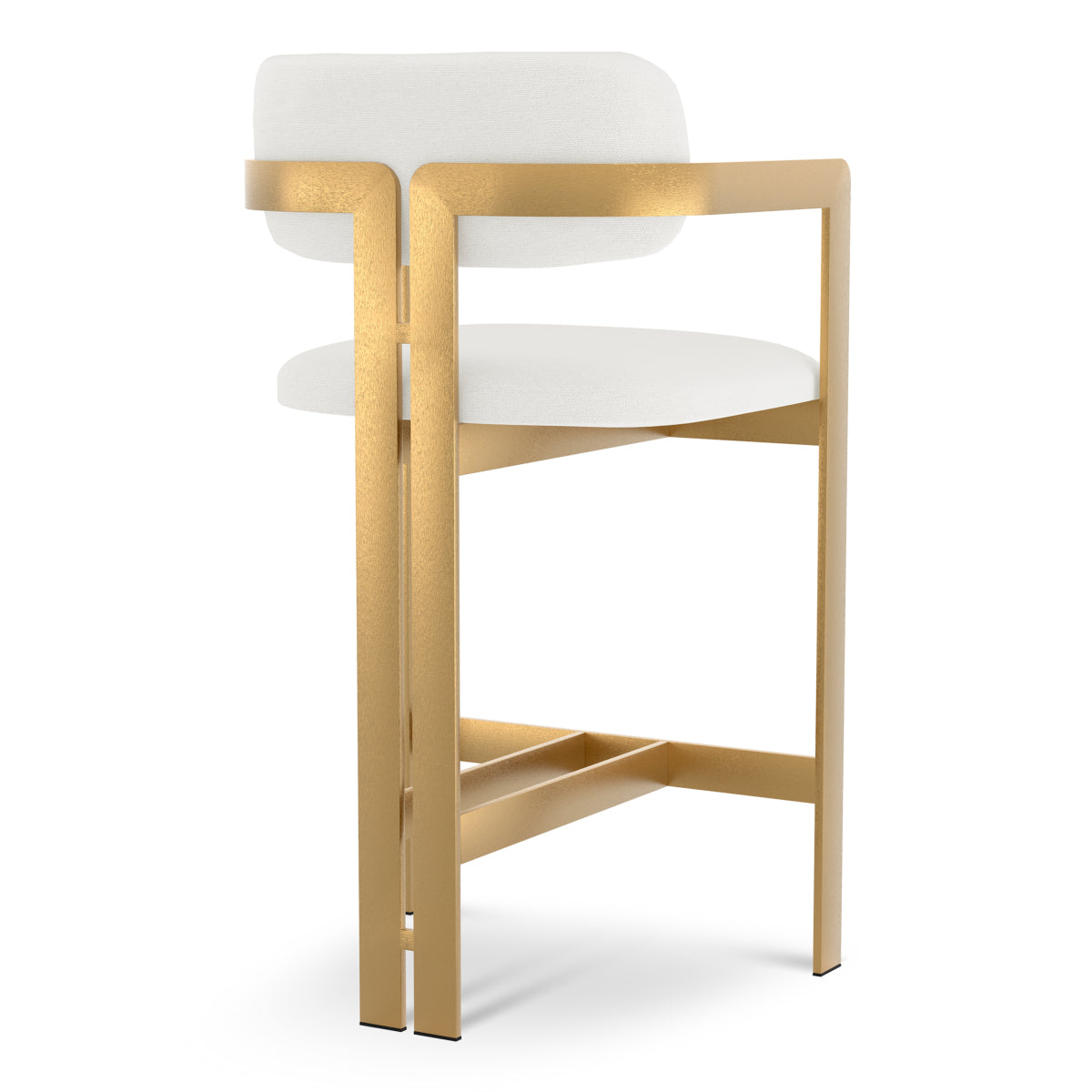 Rounded Back Counter Stool Donato | A | Eichholtz Miami